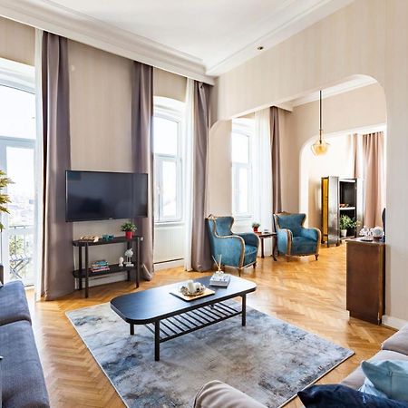 Historical Flat With A Lovely Sea View In Beyoglu Istambul Exterior foto