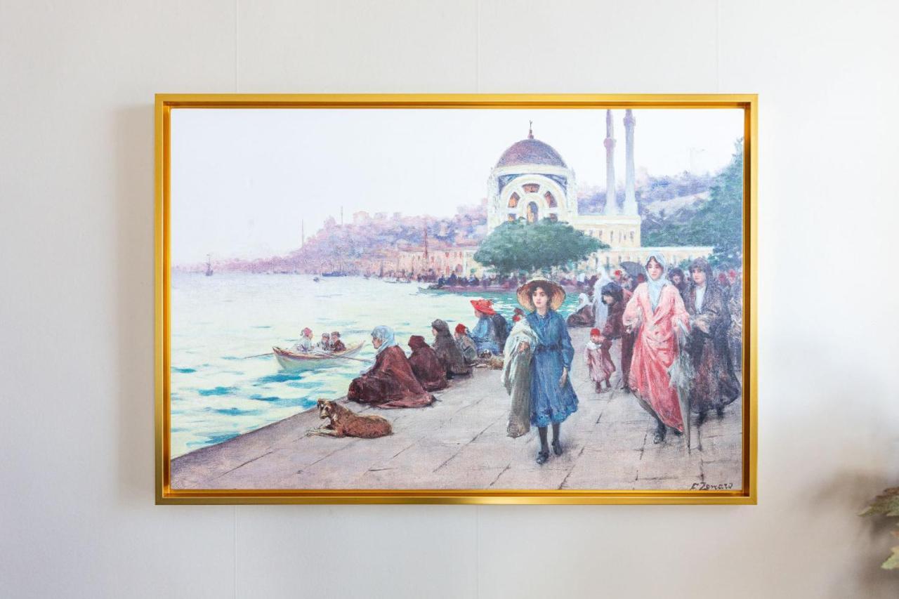 Historical Flat With A Lovely Sea View In Beyoglu Istambul Exterior foto